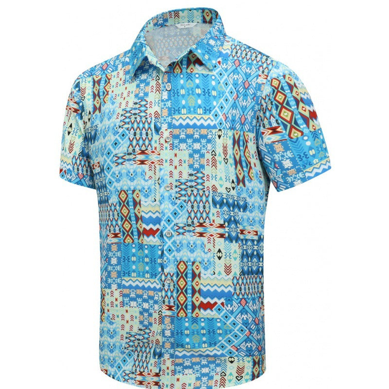 Men's Top Casual Beach Shirt