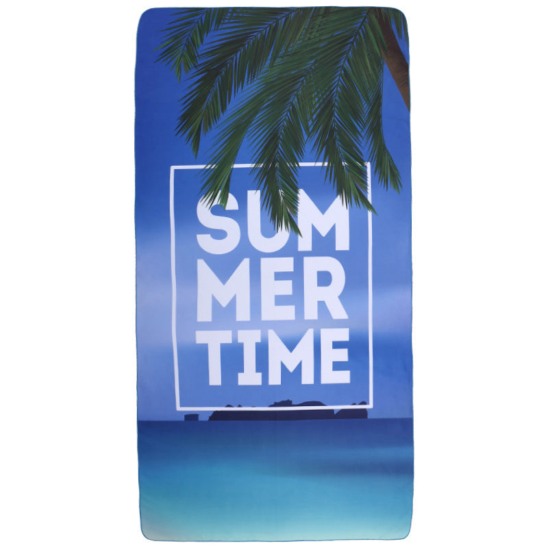 Microfiber Beach Printed Bath Towels