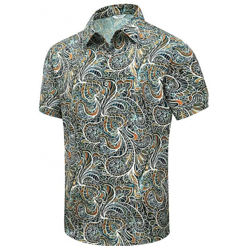 Men's Top Casual Beach Shirt