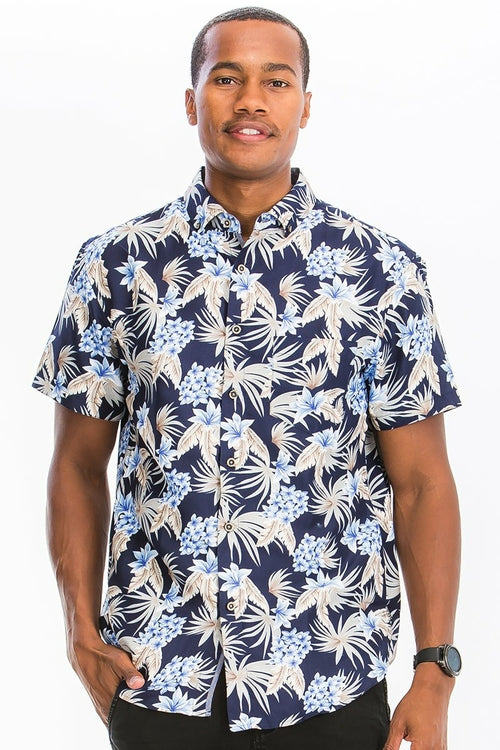 HAWAIIAN BUTTON DOWN SHIRT